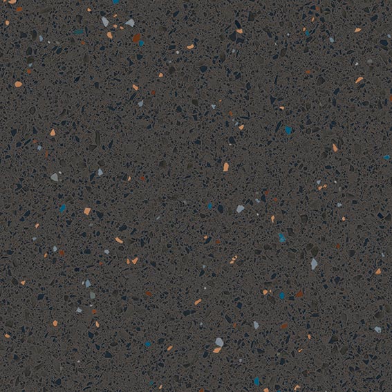 Micra Terrazzo Grafit Matt Rect. 20x20 CM Klinker - KakelExpress