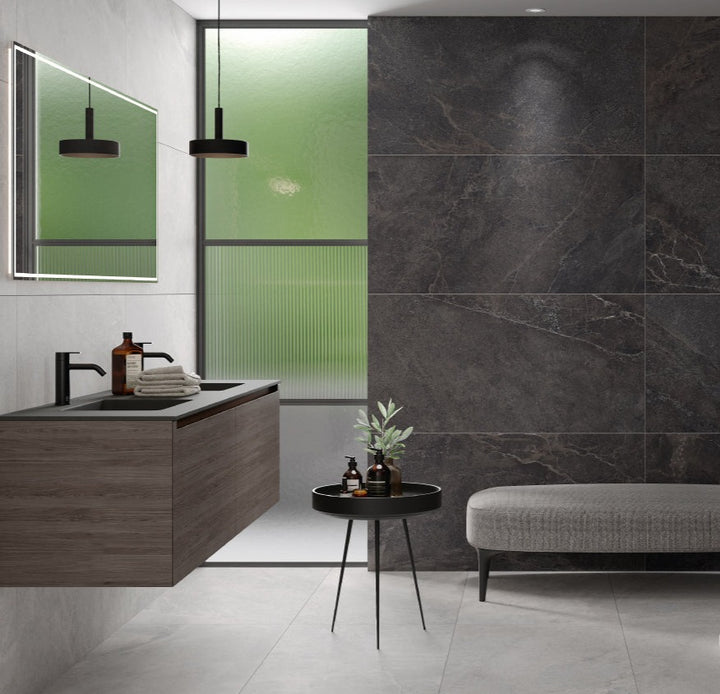 Lithos Antracit Matt 60x120 CM Klinker - KakelExpress