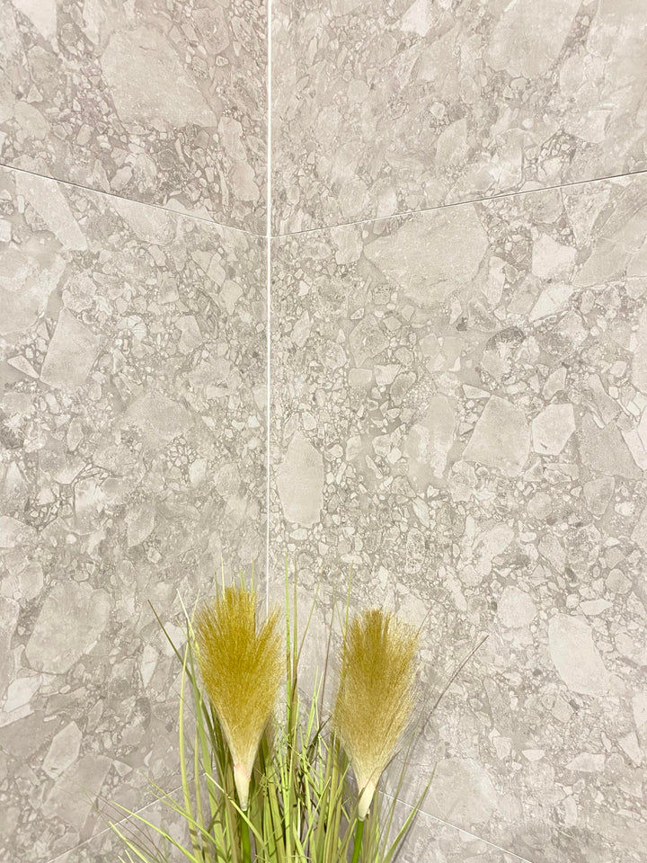 Ceppo Di Gré Light Grey Matt Rect. 60x60 CM Klinker - KakelExpress