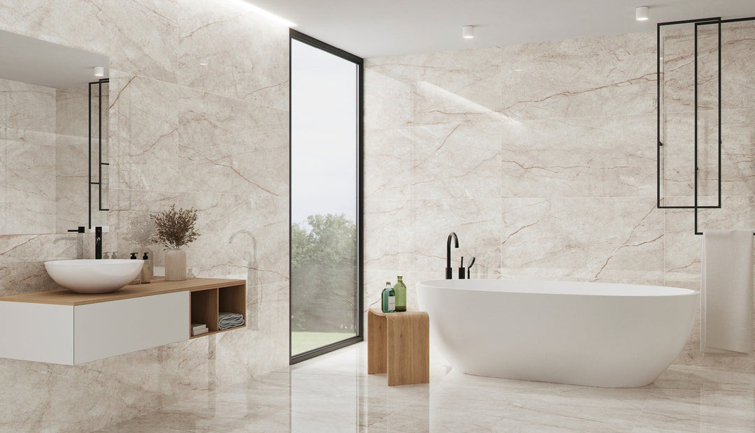 Rain Forest White Blank 60x120 CM Klinker - KakelExpress