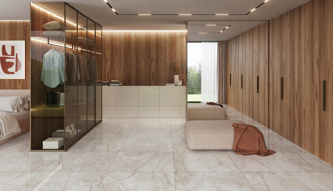 Rain Forest White Blank 60x120 CM Klinker - KakelExpress