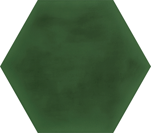 Hexagono Figuli Green 15x17 CM Klinker - KakelExpress