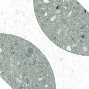 Octogono Valeta Verde 20x20 CM Klinker - KakelExpress