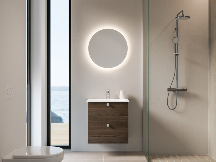 Astra 60 CM med LED-spegel - KakelExpress