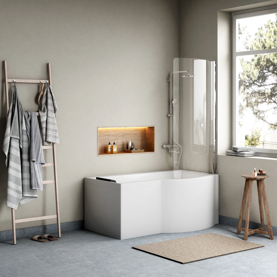 Badkar Bahamas med duschvägg - KakelExpress