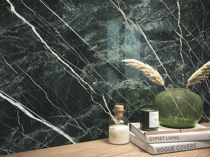 Deluxe Marble Green Rect. 60x60 CM Klinker - KakelExpress