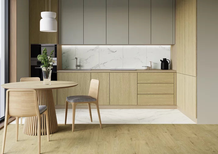 Deluxe Marble White Matt Rect. 60x60 CM Klinker - KakelExpress