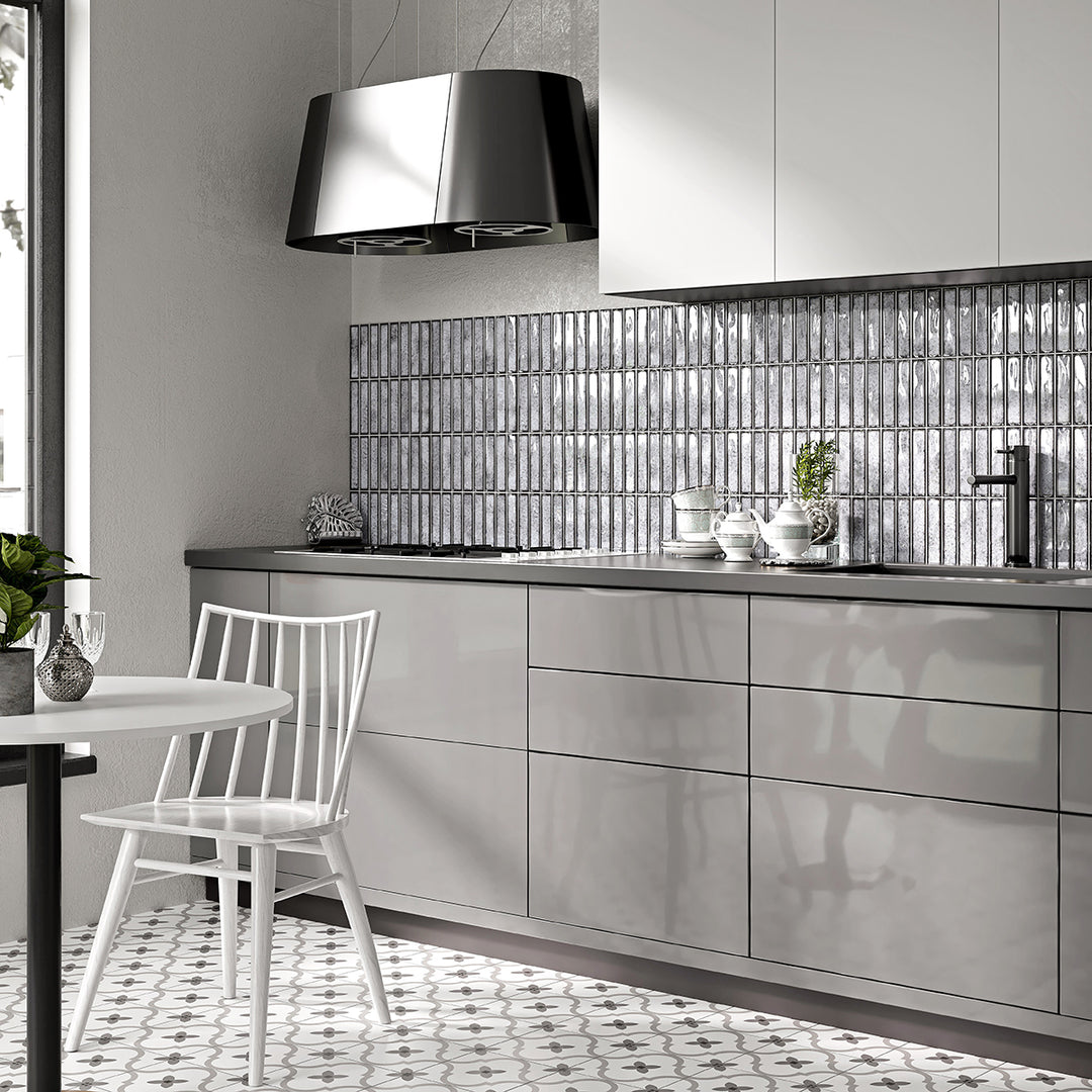 Domino Grå 15x30 CM Kakel - KakelExpress