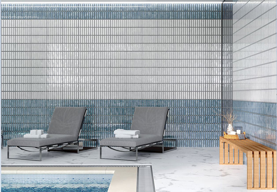 Domino Turkos 15x30 CM Kakel - KakelExpress