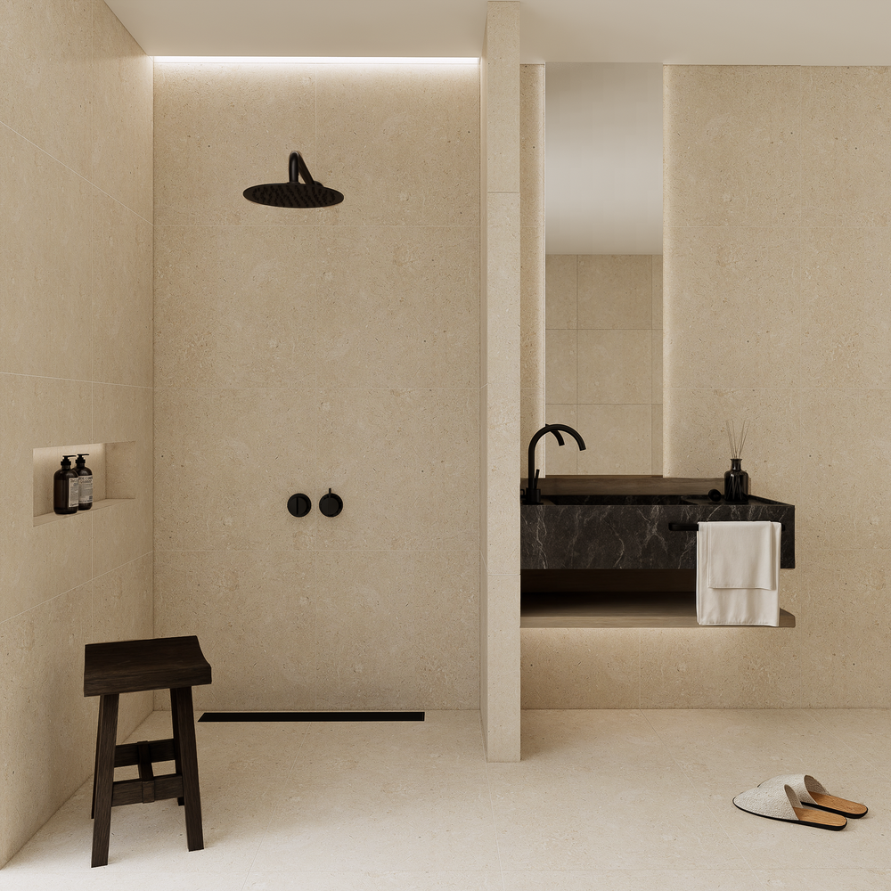 Norr Kalk Ivory Matt 15x15 Klinker (Specialkapad vid beställning) - KakelExpress