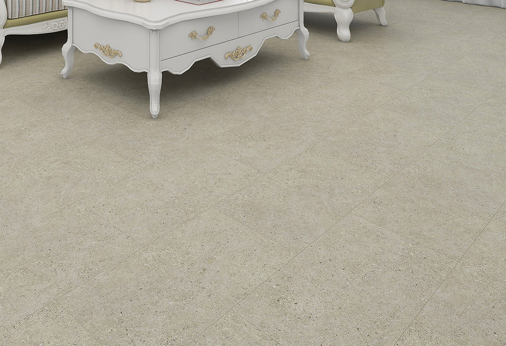 Softstep Kalksten Ljusgrå Vinylgolv - KakelExpress