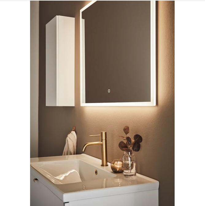 Spegel Store Square Led 600 Hafa - KakelExpress