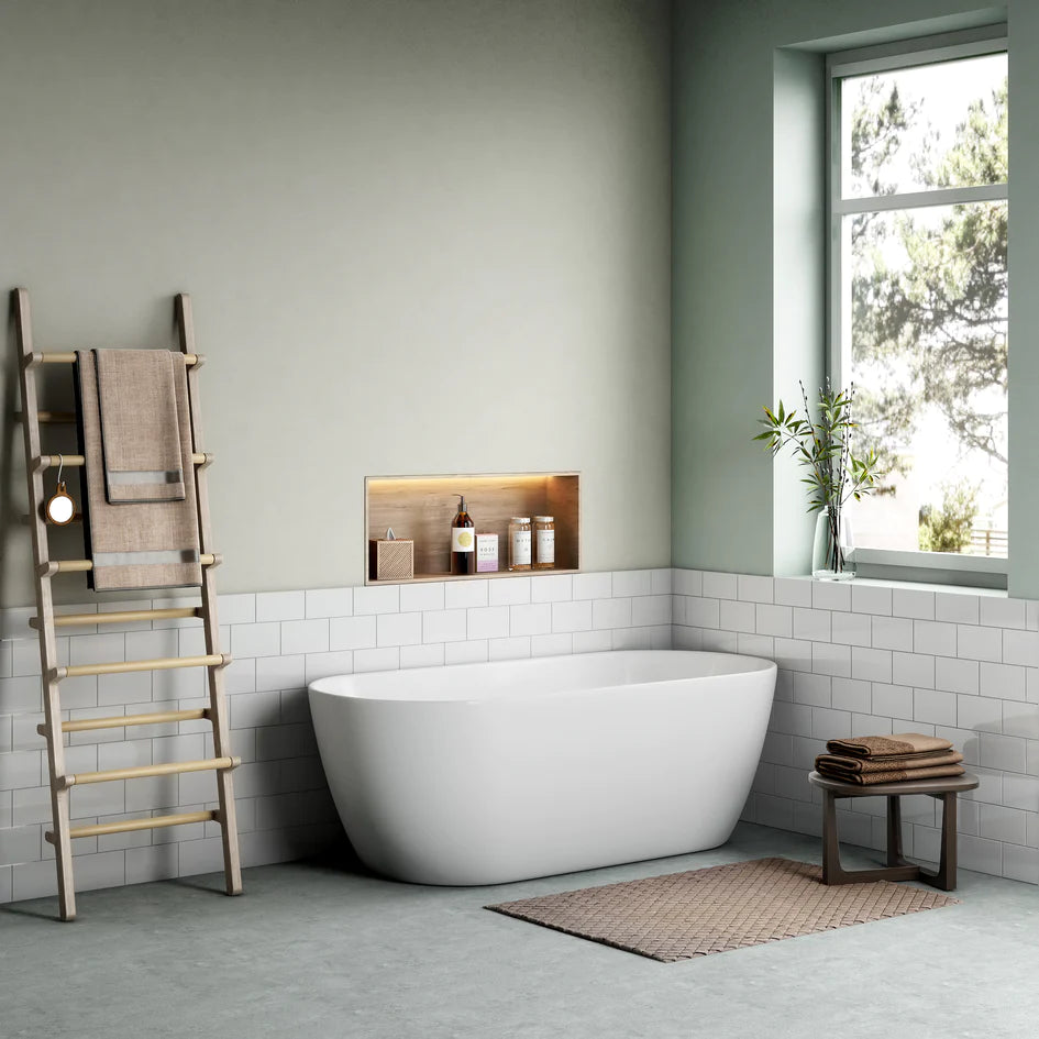 Badkar Amanda Vit - KakelExpress