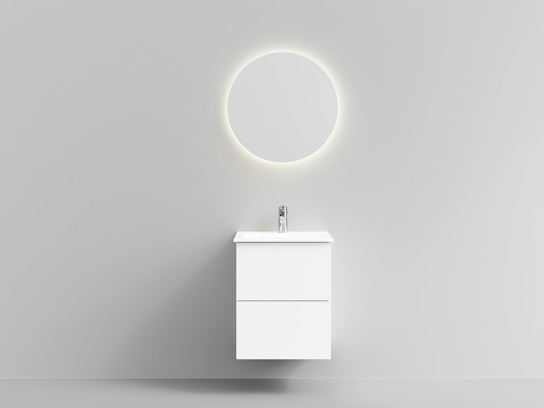 Astra 50 CM med LED-spegel - KakelExpress