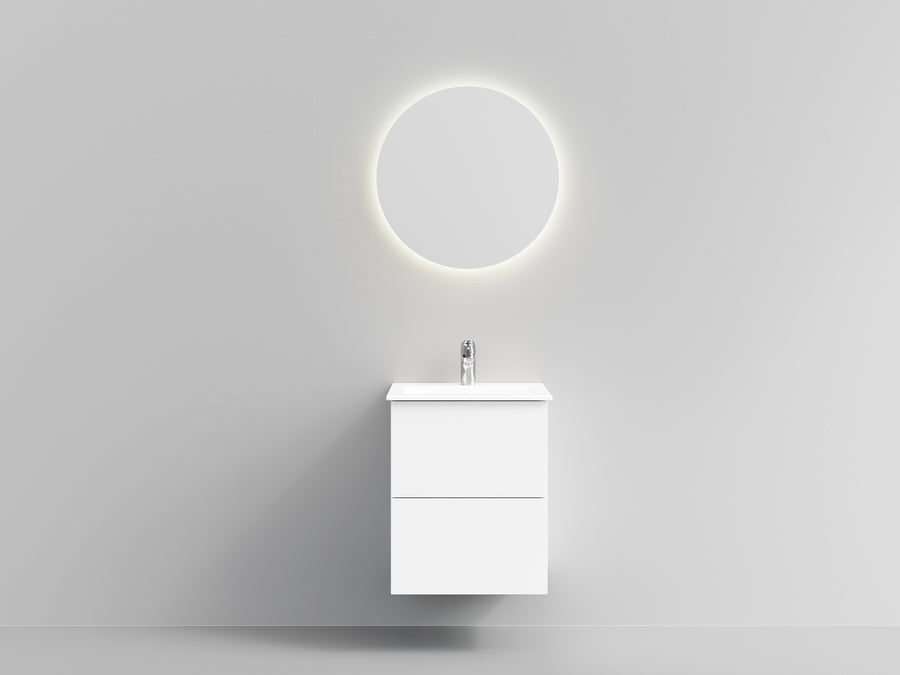 Astra 50 CM med LED-spegel - KakelExpress