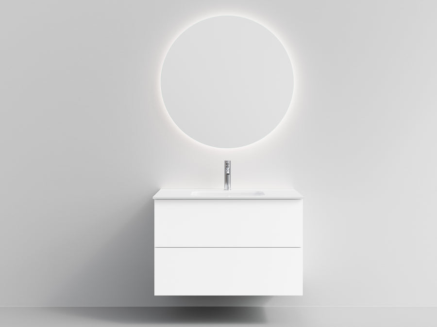 Design 90 CM med LED-spegel - KakelExpress