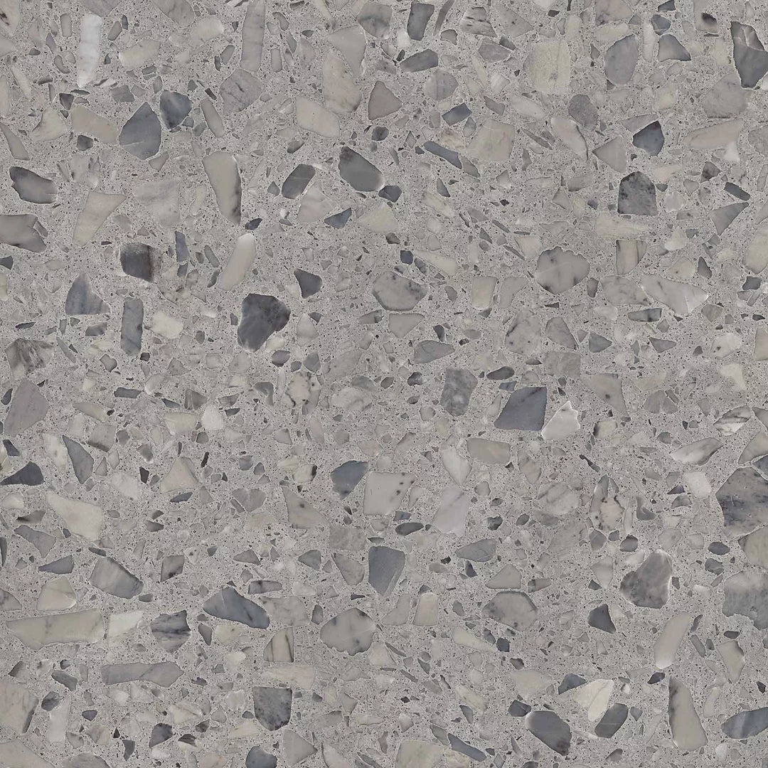 Terrazzo Grå Matt Rect. 60x60 CM Klinker - KakelExpress