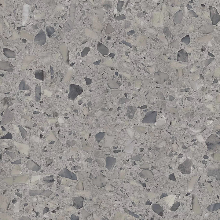 Terrazzo Grå Matt Rect. 60x60 CM Klinker - KakelExpress