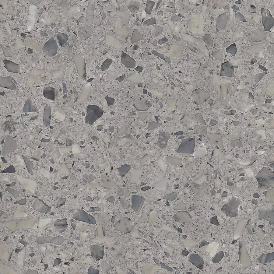 Terrazzo Grå Matt Rect. 60x60 CM Klinker - KakelExpress