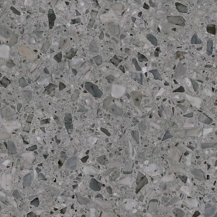Terrazzo Grafit Matt Rect. 60x60 CM Klinker - KakelExpress