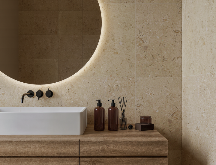 Varuprov Aspö Kalk Ivory Matt Rect. Klinker - KakelExpress