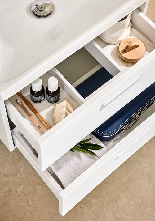 Tvättställsskåp Relounge Vit 1000 med tvättställ Noro - KakelExpress