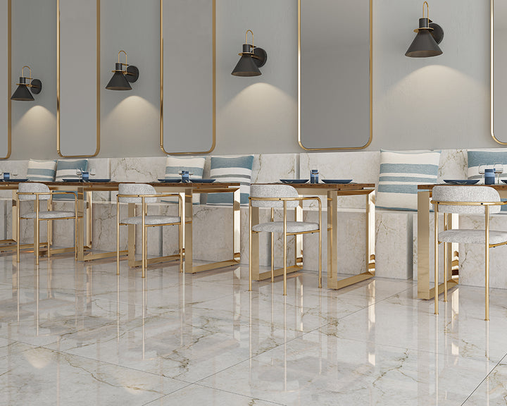 Calacatta Gold Blank Rect. 60x60 CM Klinker - KakelExpress