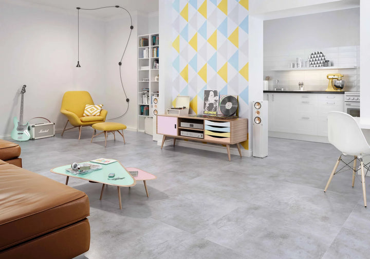 Cemento Grå 60x60 CM Rect. Matt Klinker - KakelExpress