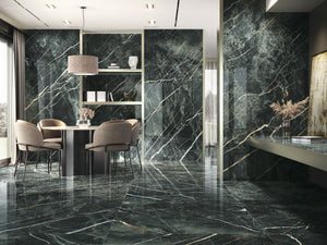 Elegant Marble Green Rect. 60x60 CM Klinker - Trendi Kakel - KakelExpress