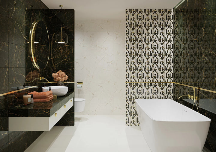 Royal Marble White 30x60 CM Kakel - KakelExpress