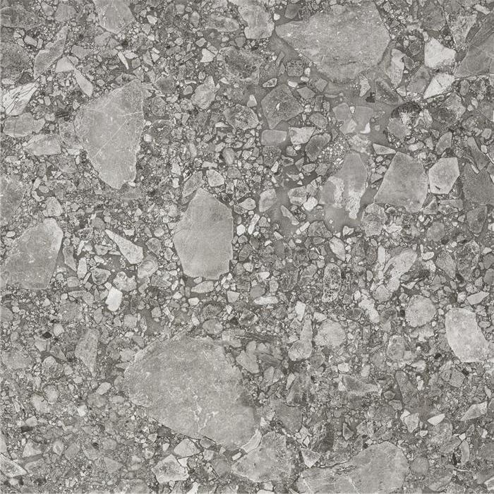 Flodsten Mörkgrå Matt 60x60 CM Klinker - KakelExpress