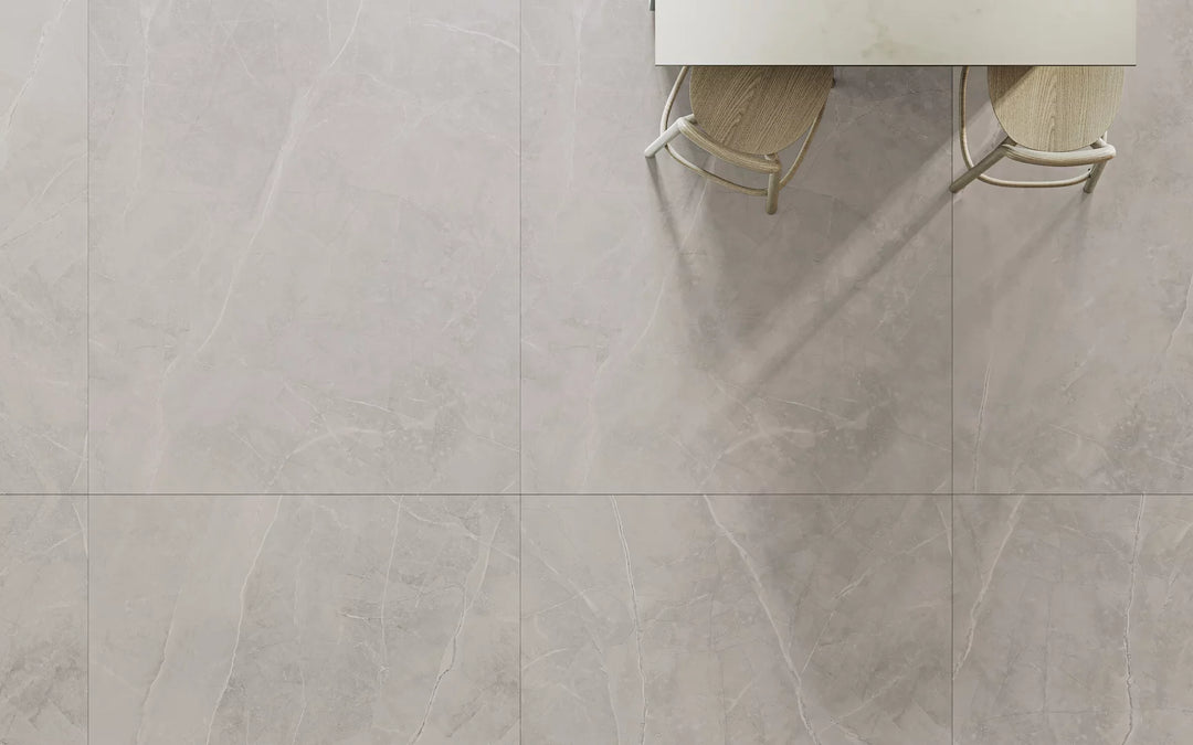 Harmony Light Grey 60x60 CM Rect. Matt Klinker - KakelExpress