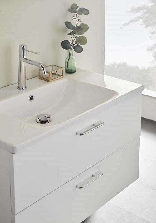 Tvättställsskåp Neo Vit Matt med tvättställ 800 Noro - KakelExpress