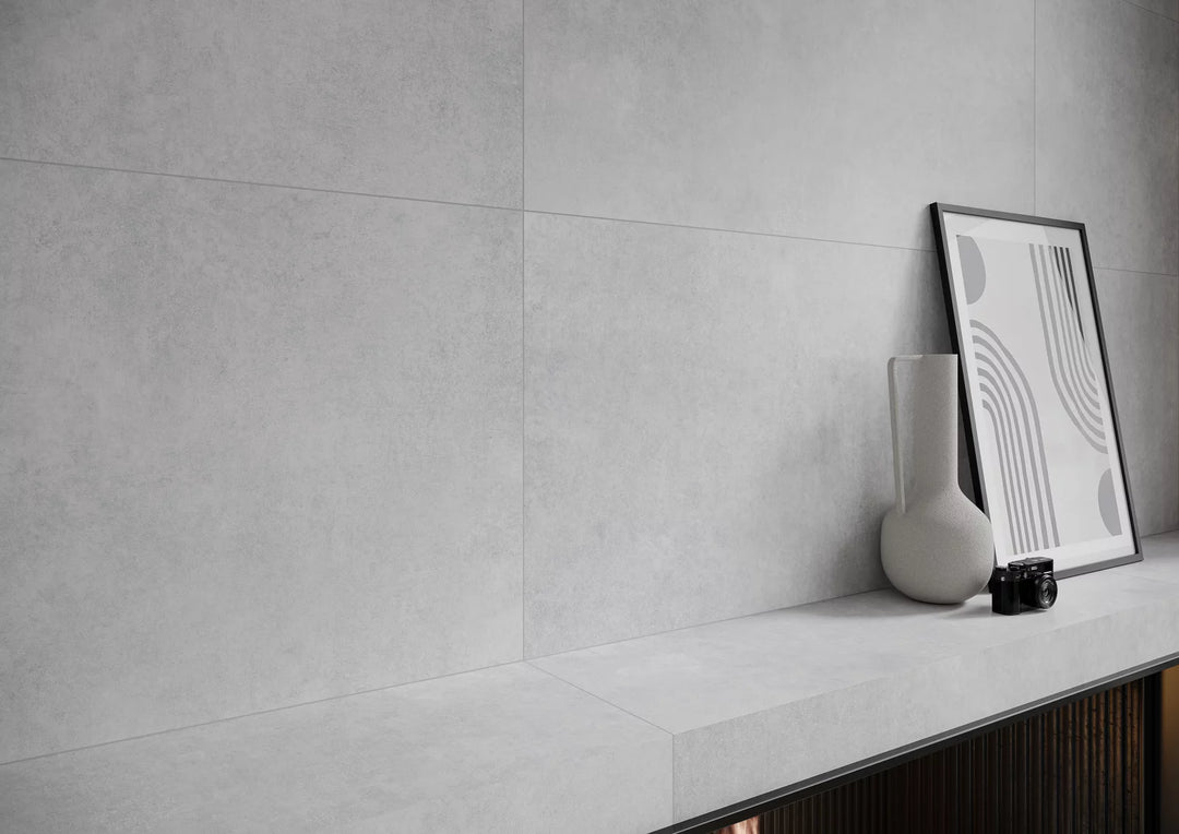 Nordic Light Grey 60x60 CM Rect. Matt Klinker - KakelExpress