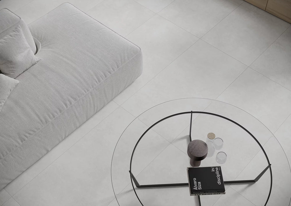 Nordic Light Grey 60x60 CM Rect. Matt Klinker - KakelExpress