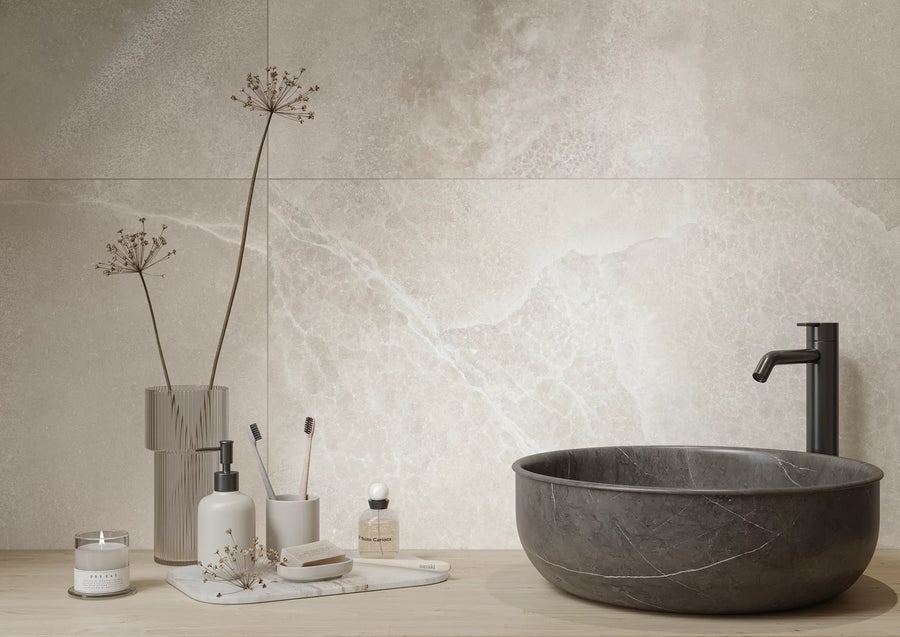 Limestone Grå 60x60 CM Rect. Matt Klinker - KakelExpress