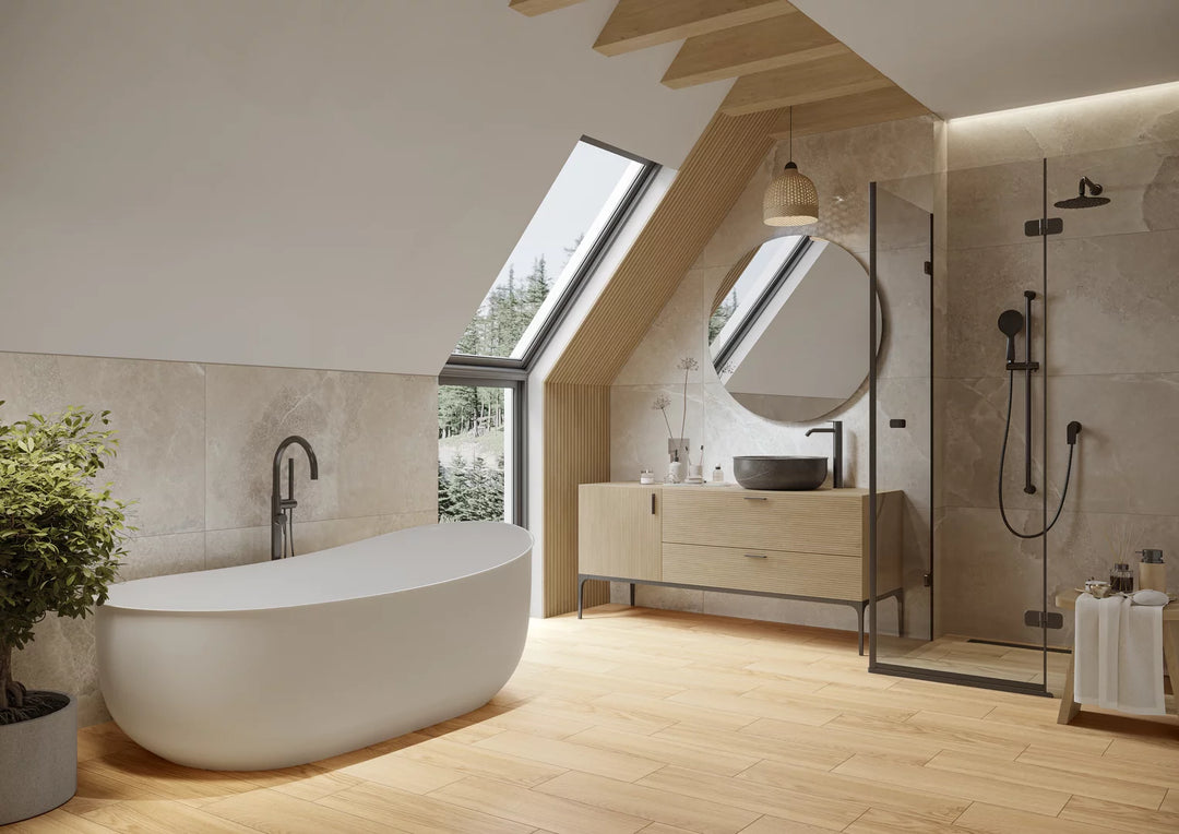 Limestone Grå 60x60 CM Rect. Matt Klinker - KakelExpress