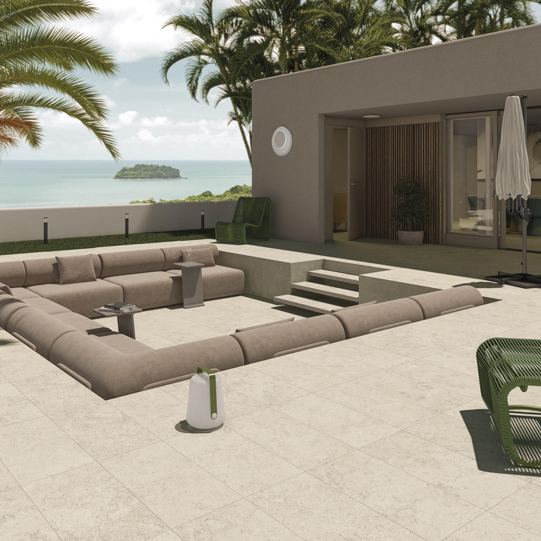 London-R Natural Matt Rect. 80x80 CM Klinker