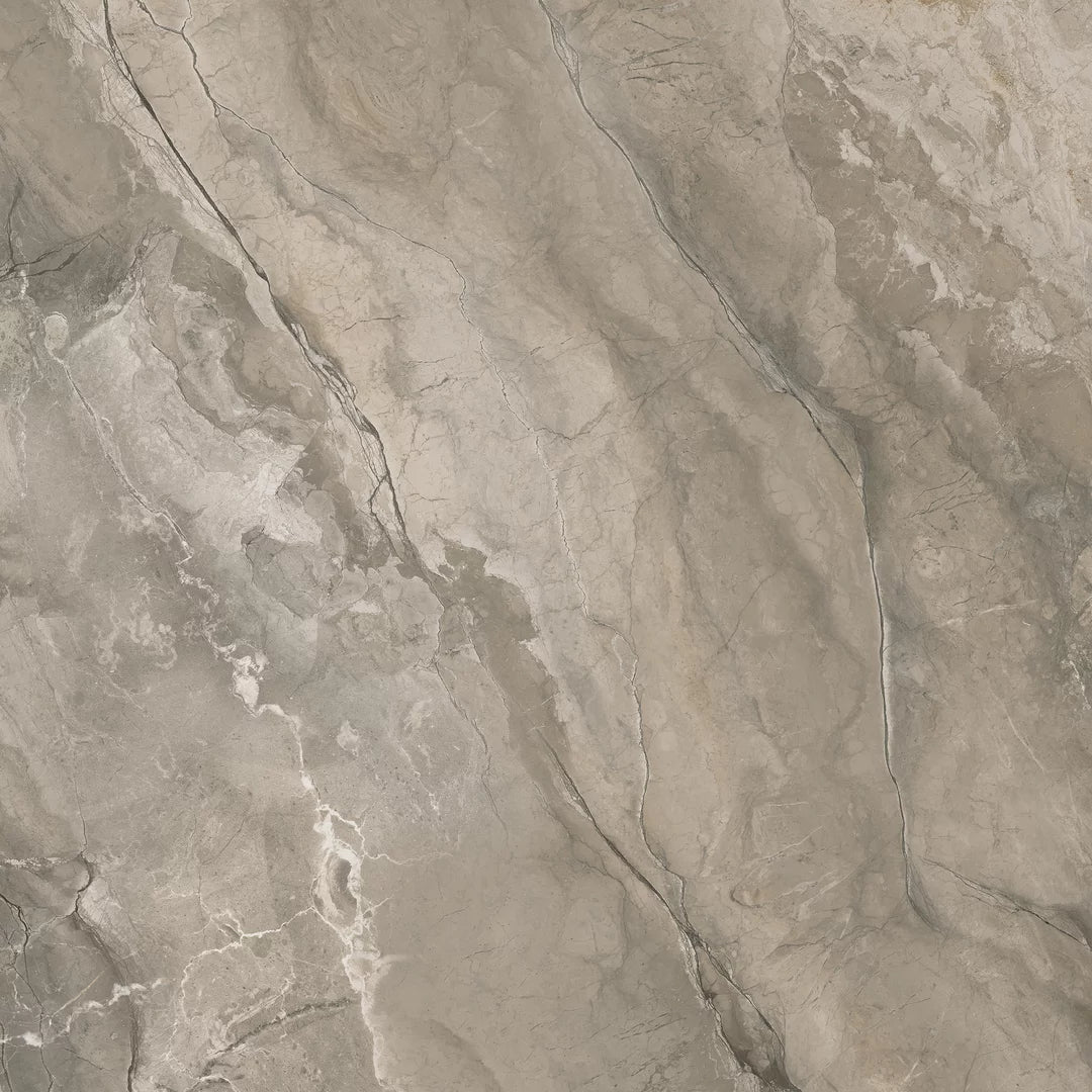 Madrid Marble Taupe Rect. 60x60 CM Klinker - KakelExpress