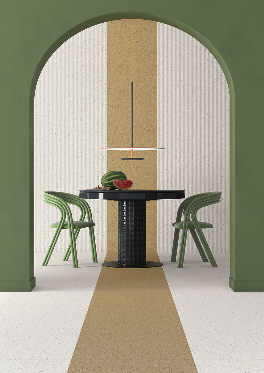 Micra Terrazzo White Matt Rect. 60x60 CM Klinker - KakelExpress