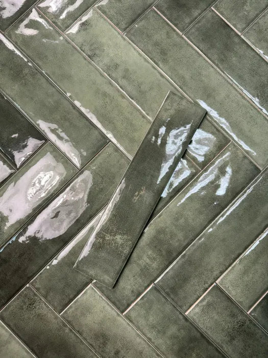 Monaco Green 6.5x30 CM Kakel - KakelExpress