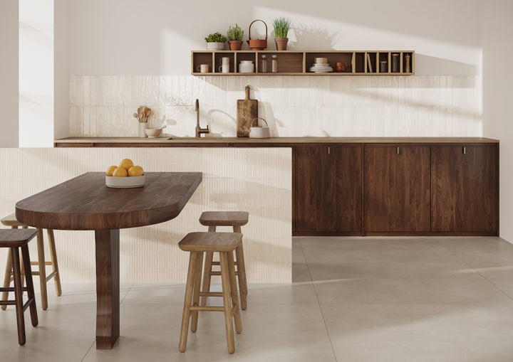 Monaco White Mix 6.5x30 CM Kakel - KakelExpress