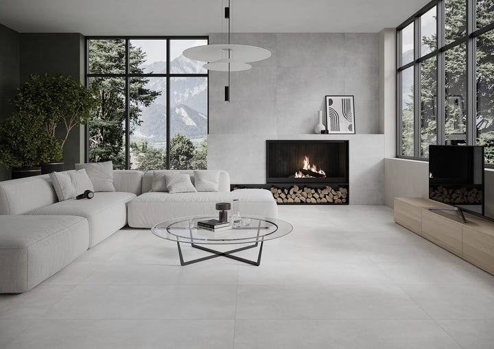 Nordic Light Grey 60x60 CM Rect. Matt Klinker - KakelExpress