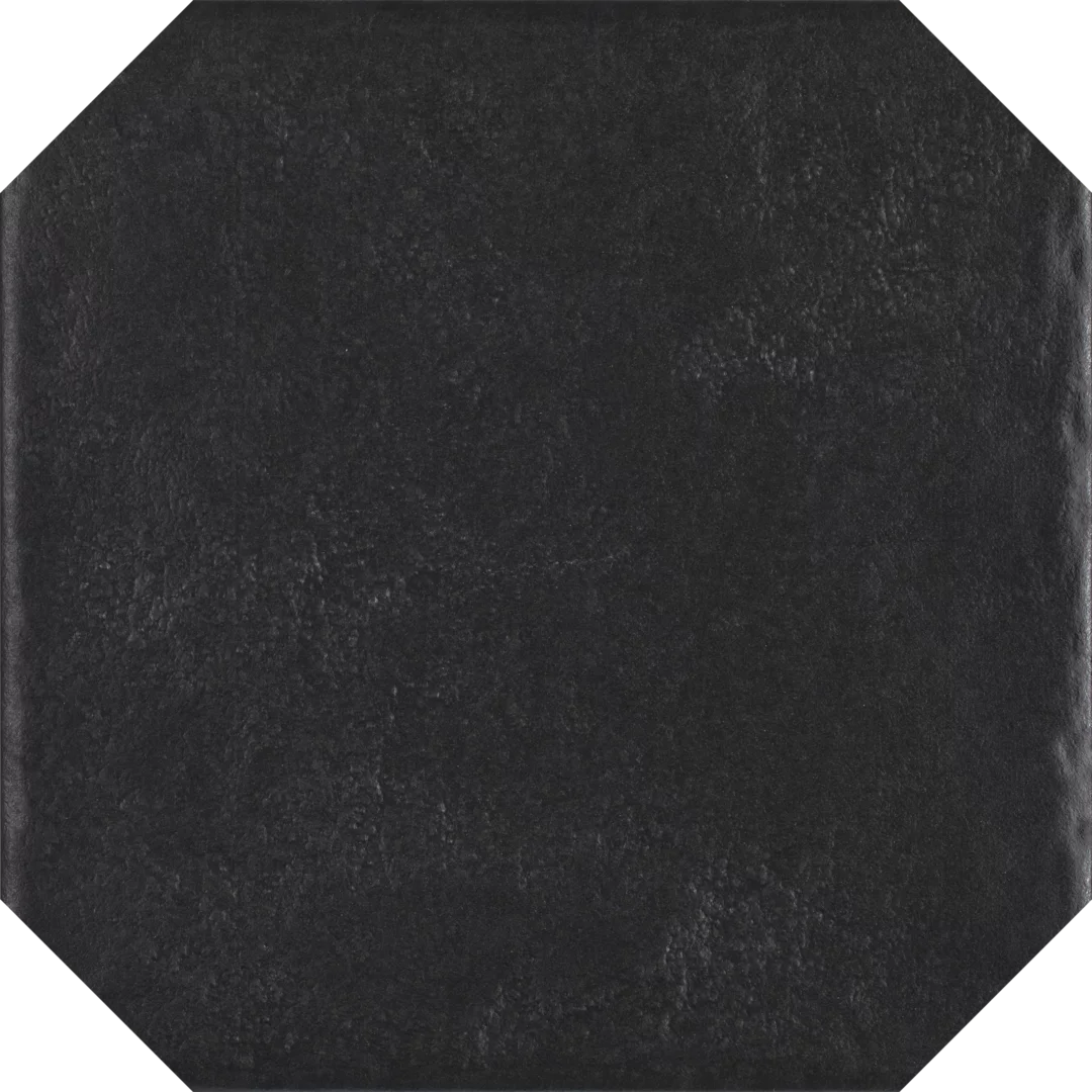 Oktagon Black 20x20 CM Klinker - KakelExpress
