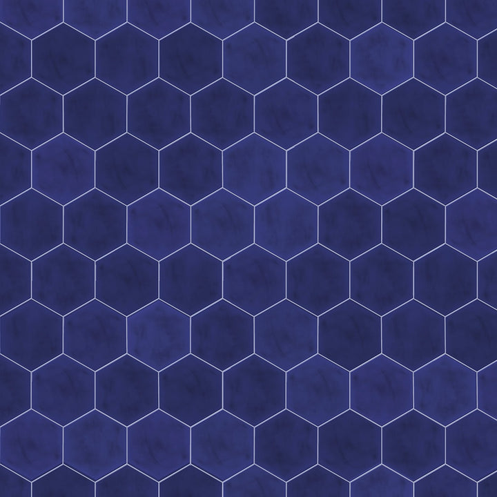 Hexagono Figuli Blue 15x17 CM Klinker - KakelExpress