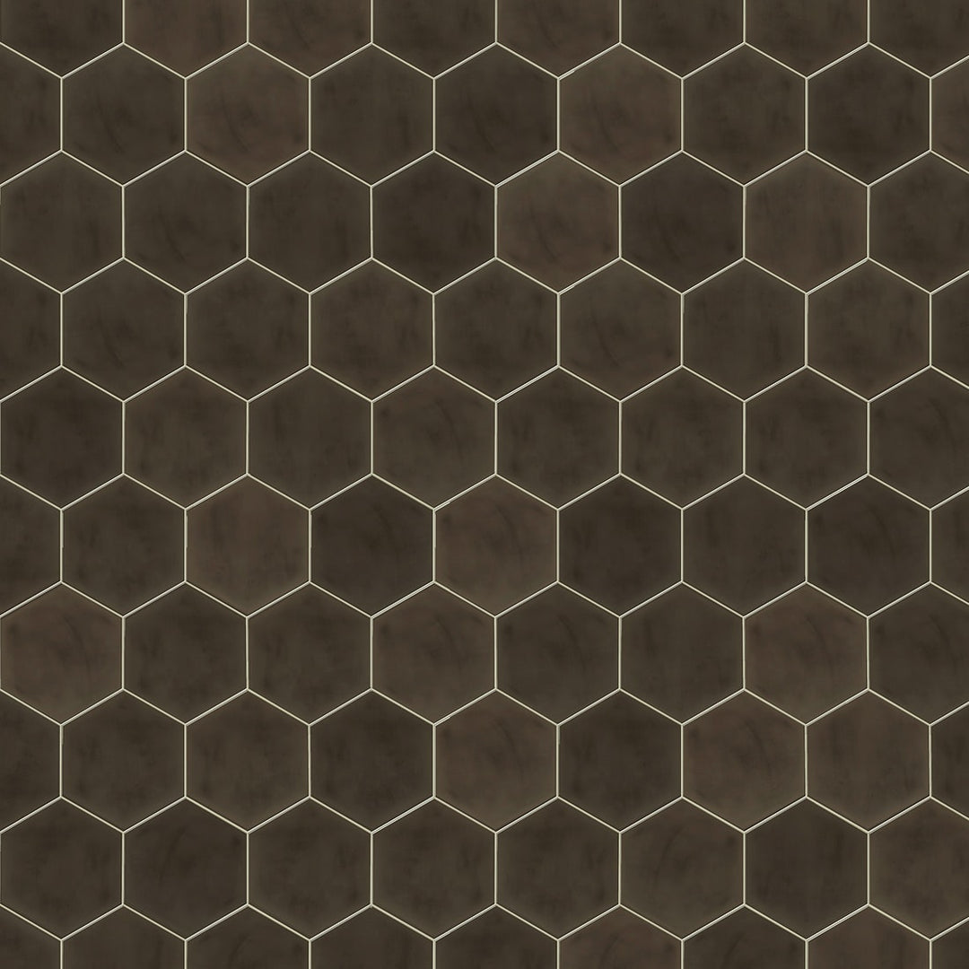 Hexagono Figuli Brown 15x17 CM Klinker - KakelExpress