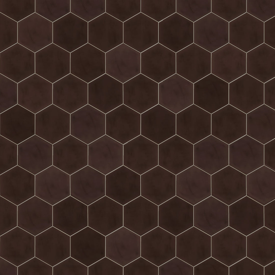 Hexagono Figuli Garnet 15x17 CM Klinker - KakelExpress