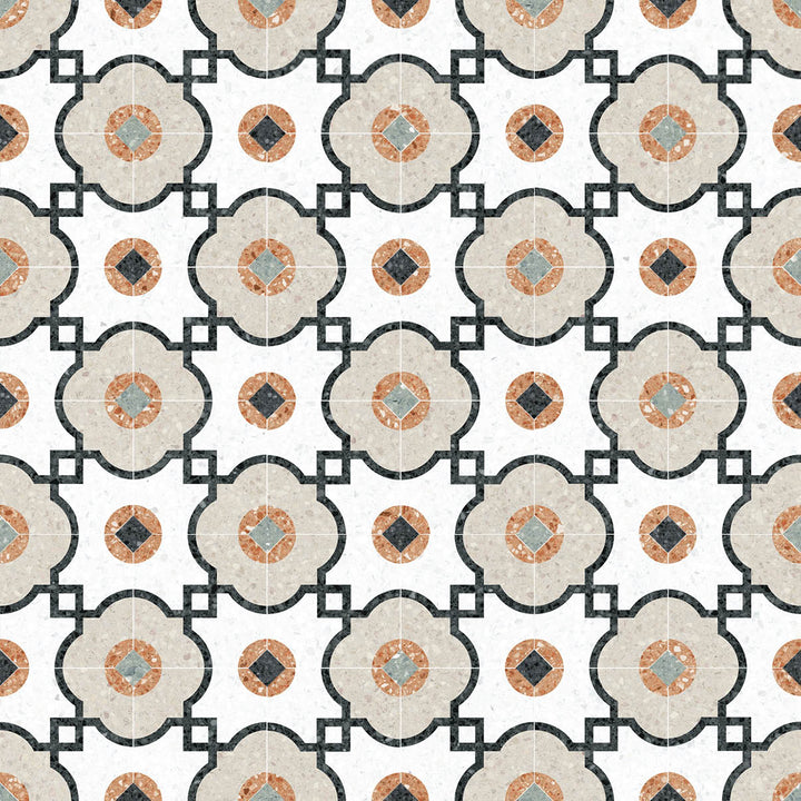 Octogono Grimaud Multicolor 20x20 CM Klinker - KakelExpress