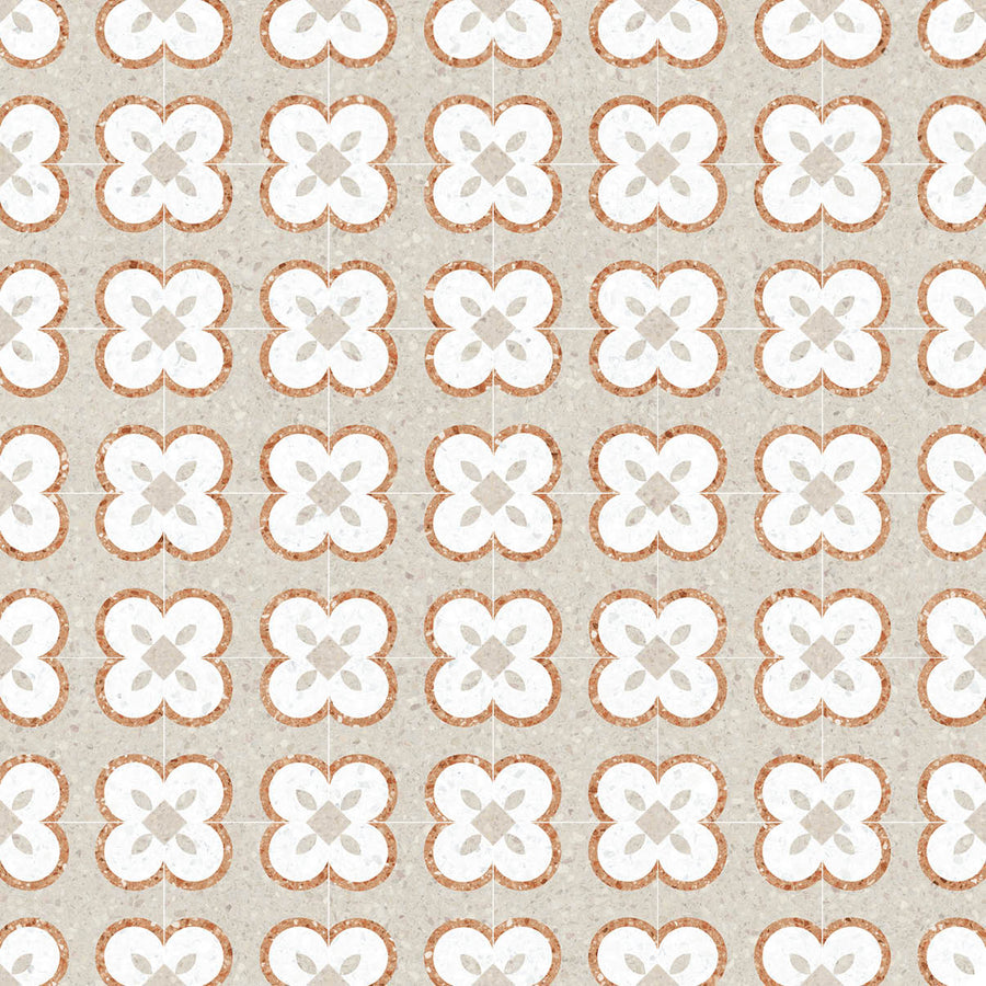 Octogono Tolone Beige 20x20 CM Klinker - KakelExpress