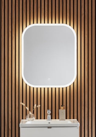 Spegel Store Soft Led 600 Hafa - KakelExpress